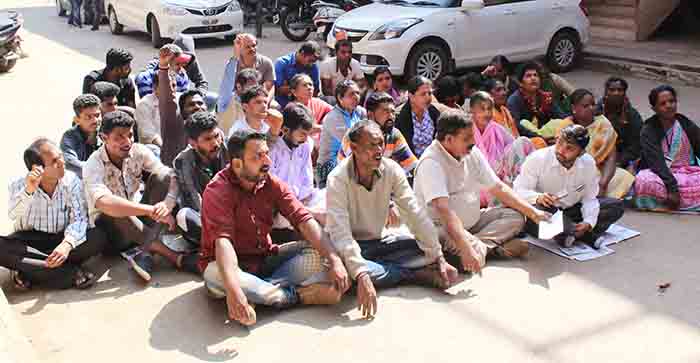 ರಾಜಾಸೀಟು ಬಳಿ ವ್ಯಾಪಾರಕ್ಕೆ ನಿರ್ಬಂಧ : ನಗರಸಭೆ ವಿರುದ್ಧ ಪ್ರತಿಭಟನೆ